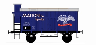 BuBi Model TT40069 - TT - Kühlwagen Mattoni
